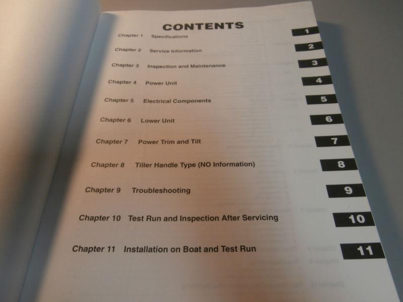 Nissan Marine TLDI 70B 90B Outboard Motor Service Repair Manual 003N21052-1, US $33.00, image 2