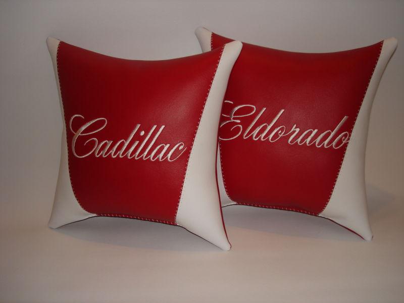 Cadillac (all models), custom made pillow set 14 colors nice christmas gift!