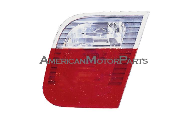 Passenger replacement red/clear inner tail light 02-05 bmw e46 3-series 4/5dr