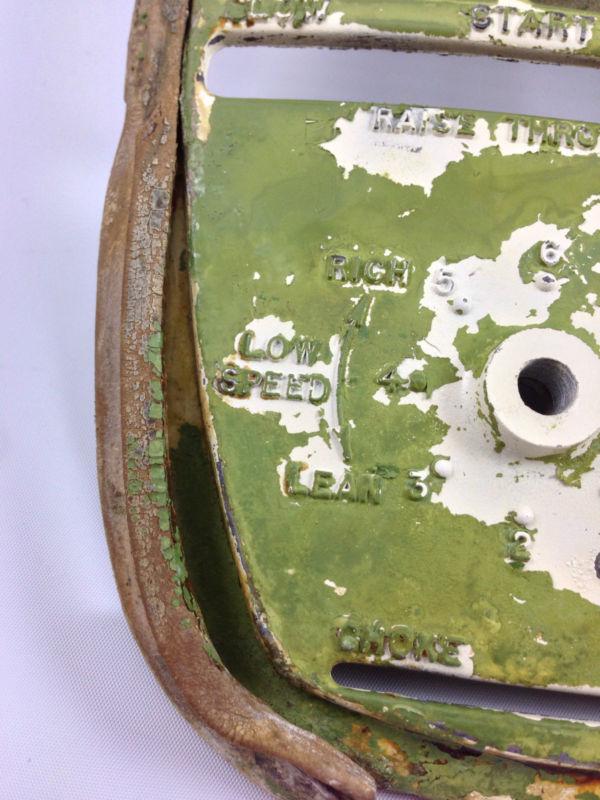 Clinton Apache J9 1101 Face Plate Cover Carburetor, US $21.21, image 2