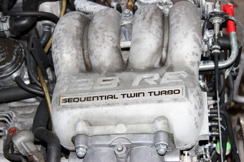 Mazda eunos cosmo rx-7 jdm 13b-rew twin turbo engine 13brew motor 13b-re 13btt