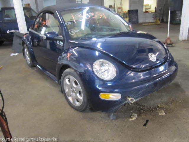 Interior sun visor volkswagen beetle 2003 03 pair 660745