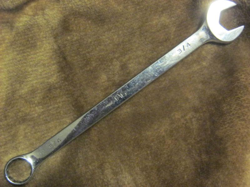 Mac 3/4" combination wrench 12 point. cl24. 10 1/2" oal excellent condition!!!