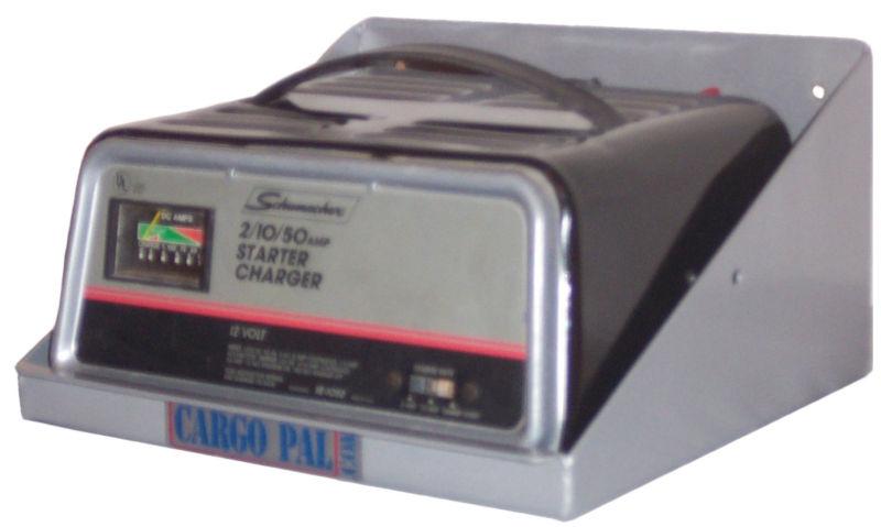 Cargopal cp775 small battery charger holder for race trailers shops etc special$