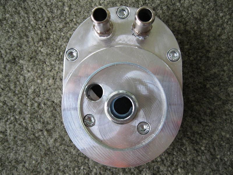 Buy JAGG 4600, OIL COOLER ADAPTER FOR TWINCAM & EFI EVO HARLEY. J4600