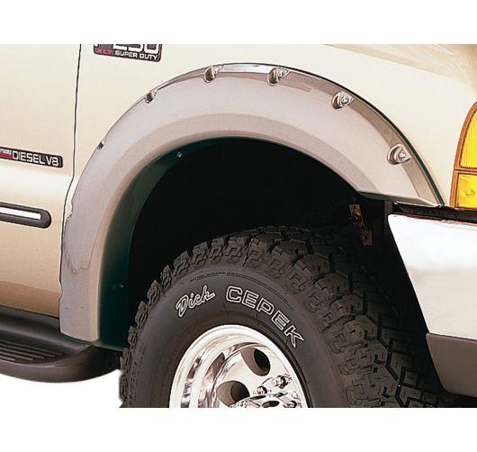 Buy Bushwacker Fender Flares 2piece set Front New Black F350 Truck