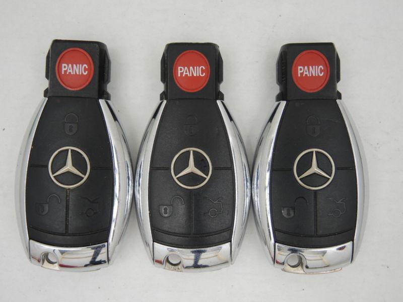 Mercedes lot of 3 remotes keyless entry remote fcc id:kr55wk49031