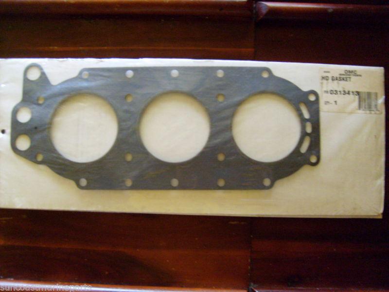 Johnson evinrude 55-75hp genuine omc head gasket 313413 0313413 sierra 18-2960