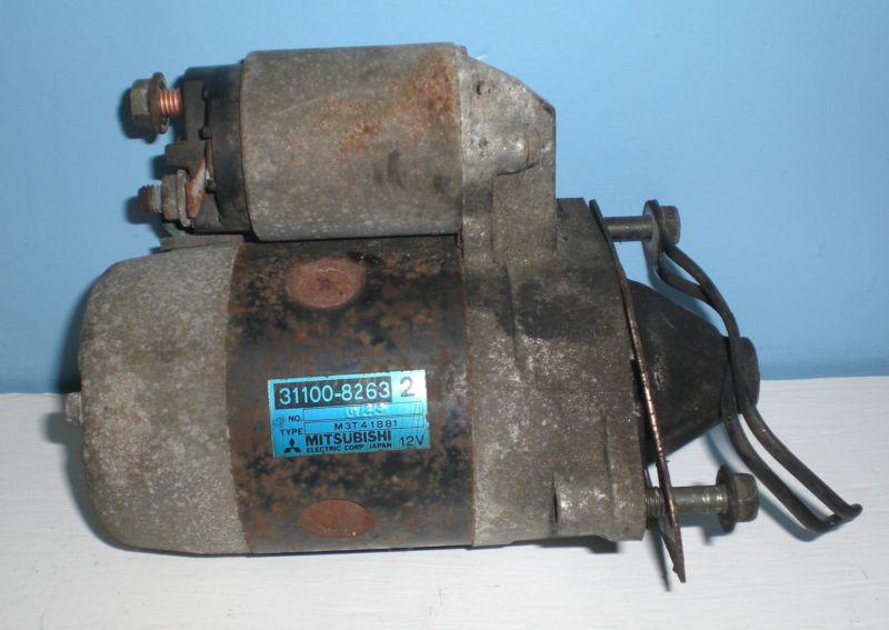 97 chevy geo metro starter motor & solenoid 31100-8263 2