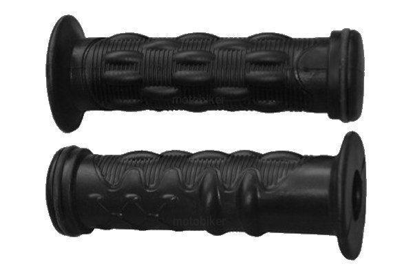 Yamaha atv quad raptor 450 550 660 700 black knobby gel hand grips