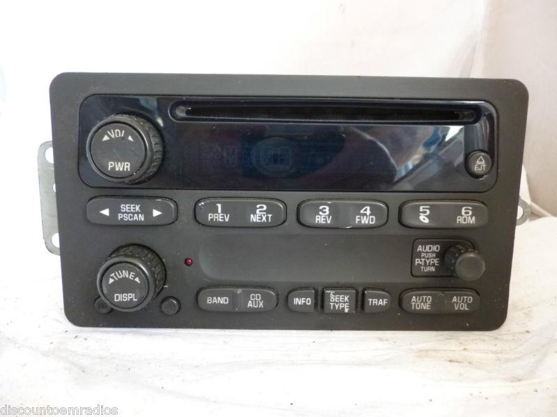 00-05 Chevrolet Malibu Cavalier Monte Carlo Impala Radio Cd 10346316 *, US $135.00, image 2