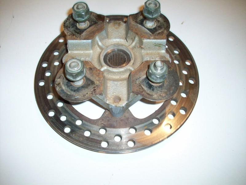 Purchase 2005 KAWASAKI BRUTE FORCE 750 4X4 FRONT WHEEL HUB BRAKE DISC