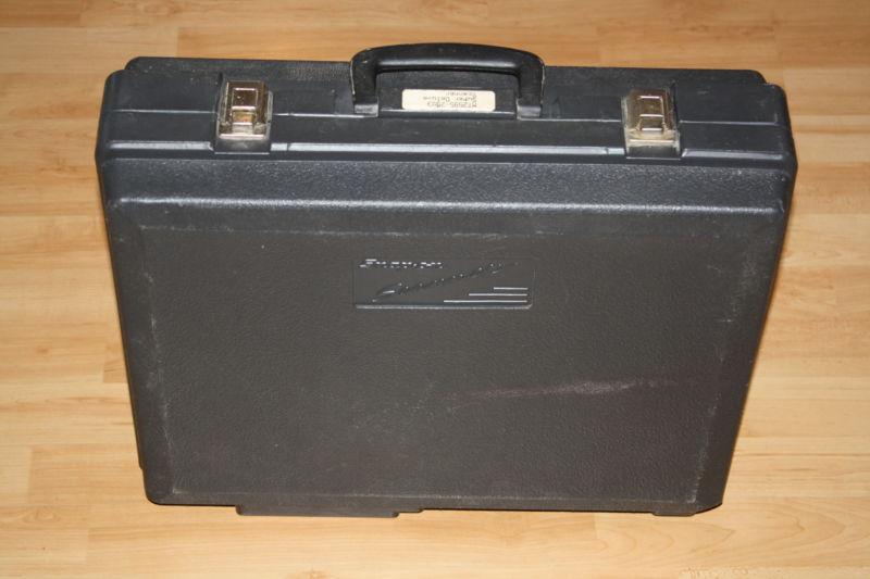 Snap-on mt-2500 hard carrying case 4 deluxe scan tool w/metal hinges excellent