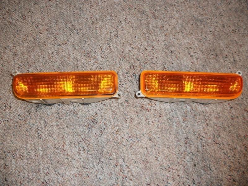Purchase Jeep Cherokee XJ Front Turn Signal Lenses PAIR 19972001 in