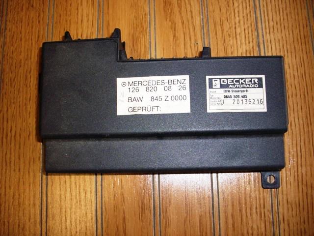 Mercedes becker control relay module 1268200826 