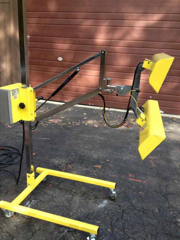 Portable ir curing system, medium wave infratech s2002 