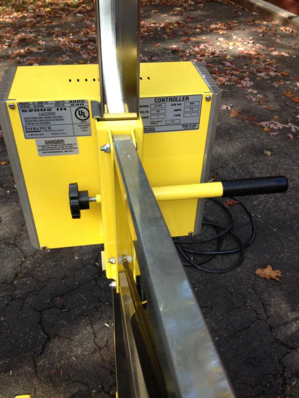 Portable IR curing system, medium wave Infratech S2002 , US $700.00, image 9