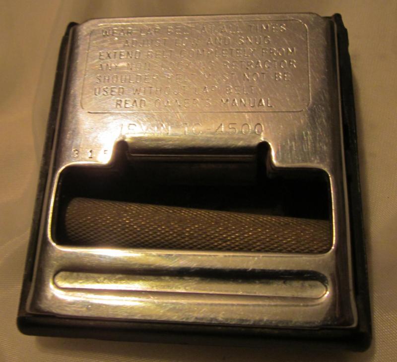 1967-72 GM A-Body F-Body Standard black Seat Belt buckle, US $19.99, image 4