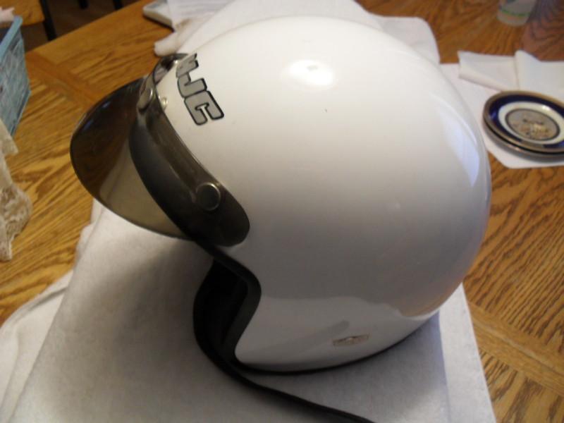 Hjc xl motorcycle helmet w/ visor 