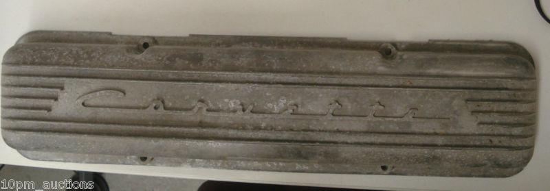 Chevrolet corvette 7 fin aluminum valve covers lester  #3767493 modified vette