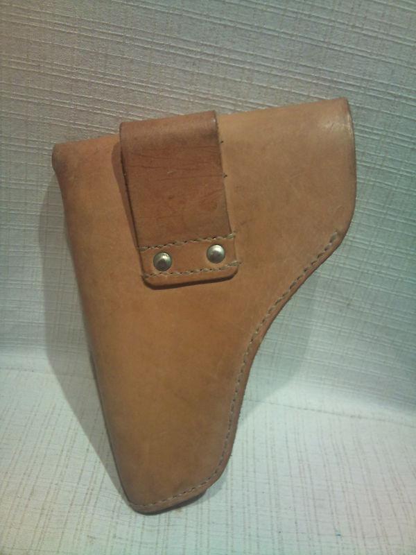 harley bobber tool box bag pistol holster vintage 50s army leather chopper , US $18.00, image 3