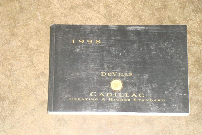 1998 cadillac deville owners manual