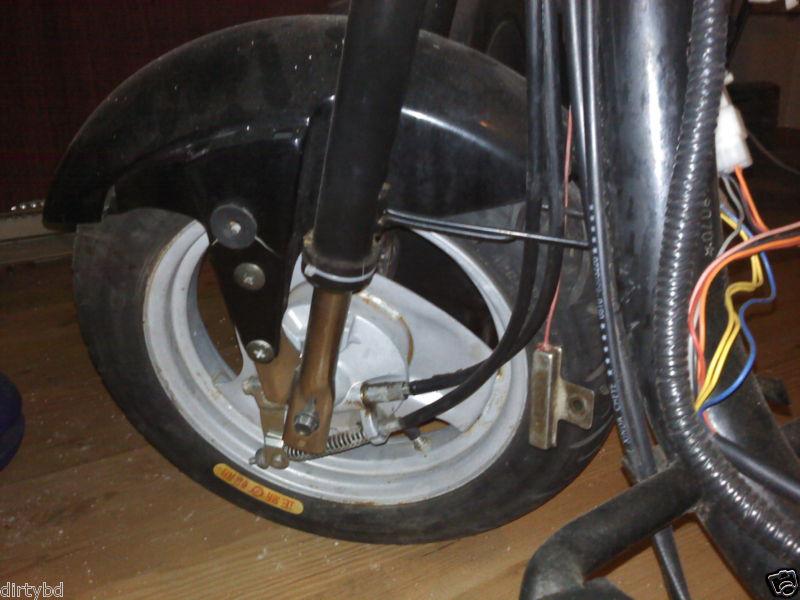 Geely jl50qt-16 chinese moped scooter front wheel and tire