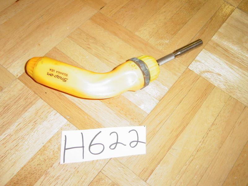 SNAP ON TOOLS PISTOL GRIP RATCHETING SCREWDRIVER ORANGE PLASTIC HANDLE, US $47.99, image 5
