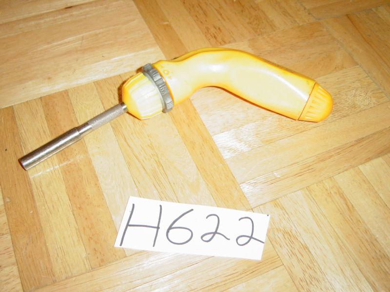 SNAP ON TOOLS PISTOL GRIP RATCHETING SCREWDRIVER ORANGE PLASTIC HANDLE, US $47.99, image 6