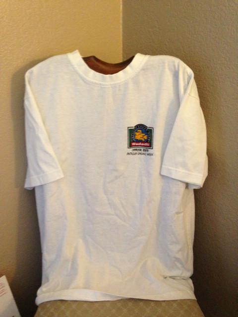 Wadadli antigua lager beer sailing week xl tee shirt