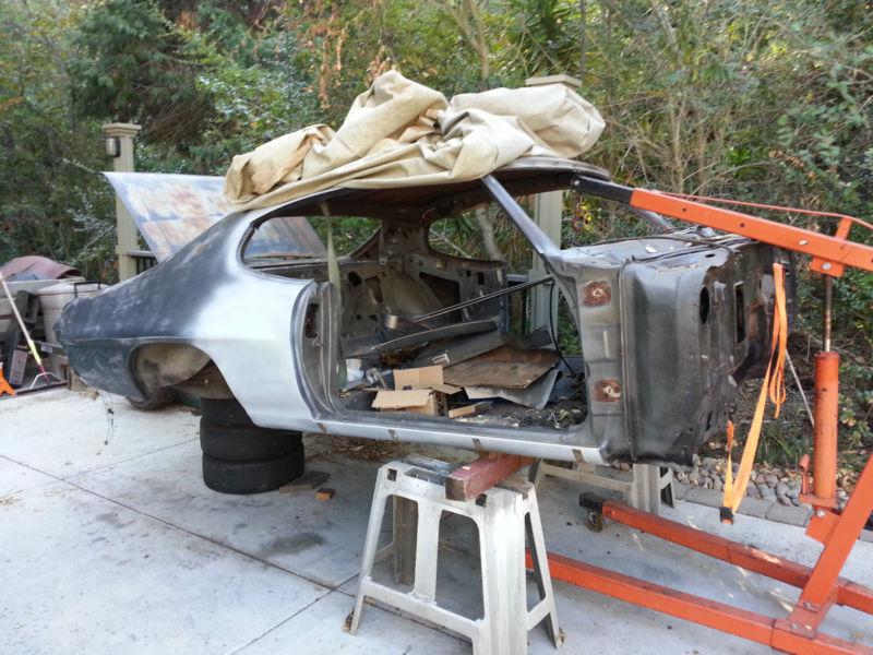1970 pontiac lemans body shell