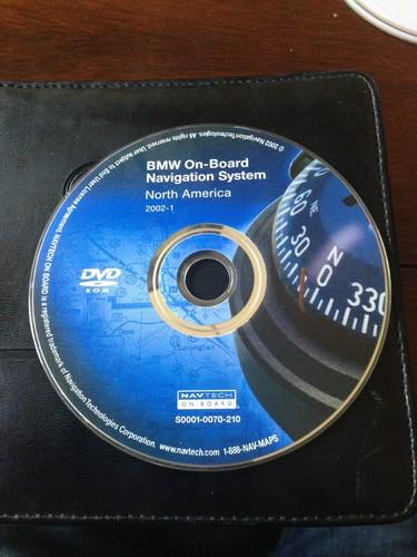 Bmw oem navigation disc cd dvd 2002.1 s001 0070210