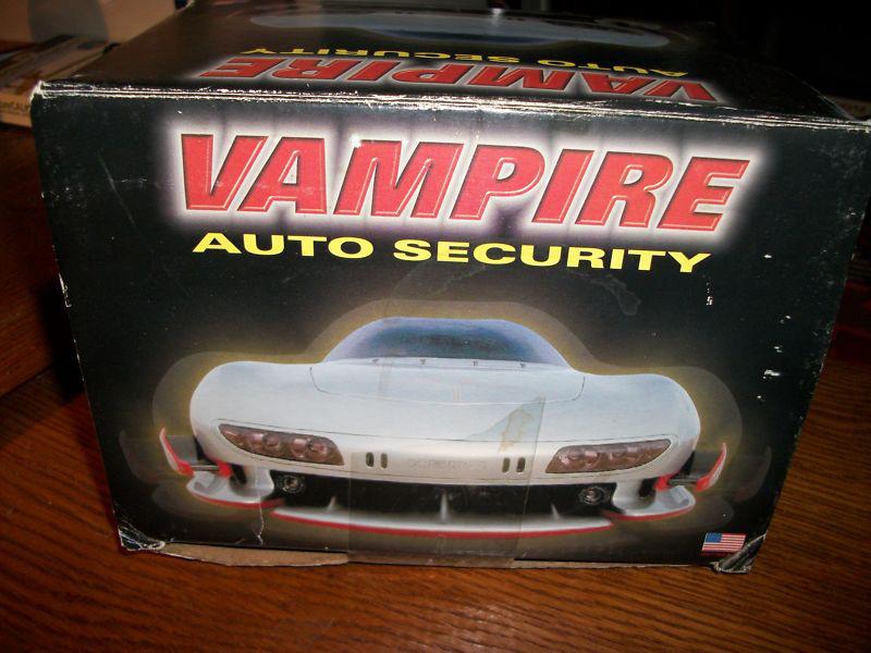 Vampire auto remote security system