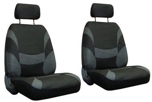 Grey Black Xtreme Car Truck SUV Seat Covers pkg w/ Tattoo Floor Mats & More #5, US $51.31, image 4