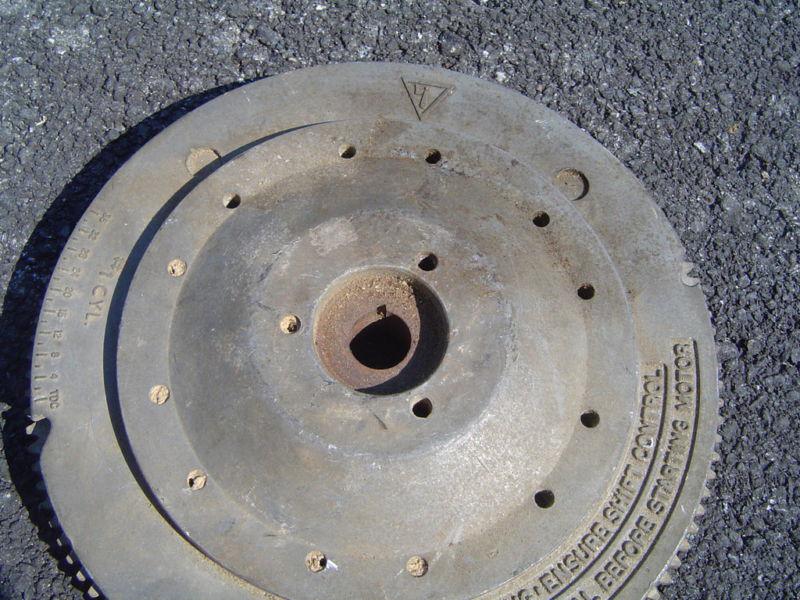 Johnson 235hp flywheel p # 0581483