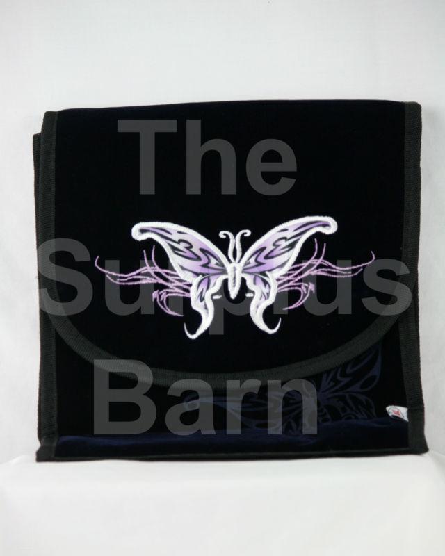 Bell 30268-a tribal butterfly auto trash, litter garbage, organizer bag, black