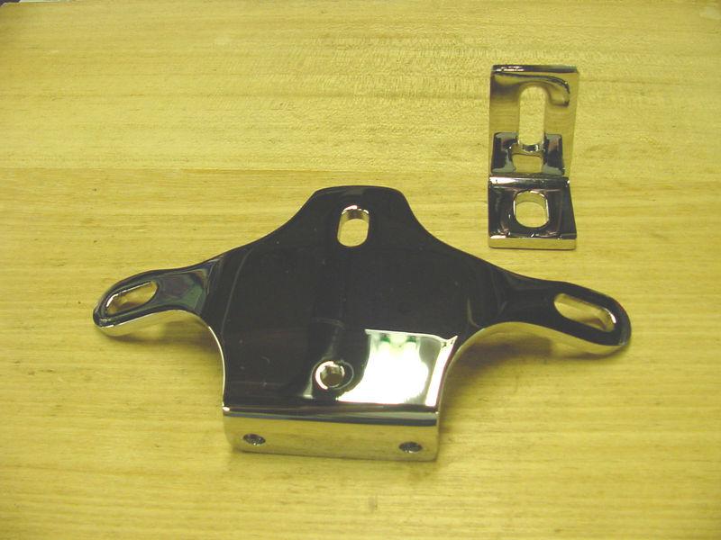 Harley evolution softail top motor mount has coil mount 1/4 steel usa 1984-1998