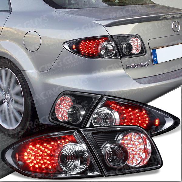 Purchase JDM BLACK LED REAR TAIL BRAKE SIGNAL BACKUP LIGHTS LAMPS SEDAN HATCHBACK PAIR in Low
