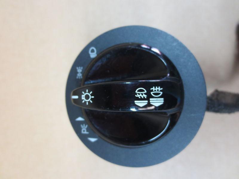 01 porsche 986 911 boxster headlight switch + knob trim head light  36,628