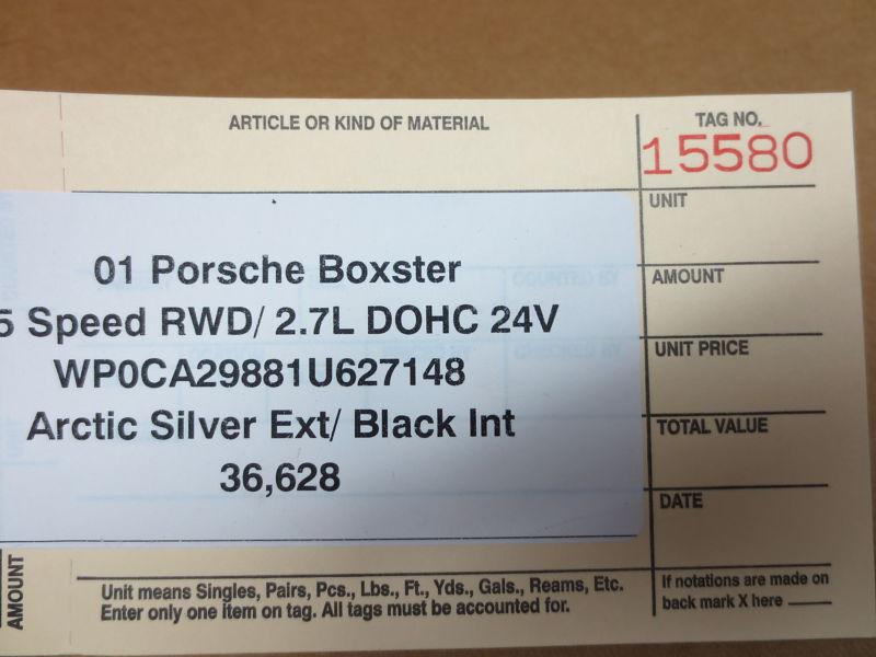 01 Porsche 986 911 BOXSTER HEADLIGHT SWITCH + KNOB TRIM head light 36,628, US $60.00, image 10