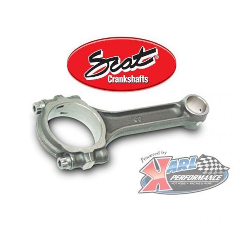 Scat pro stock i-beam bushed connecting rods 350 383 sbc, sport mod 2-icr5700