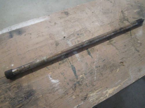 Used double splined axles (31 spline)