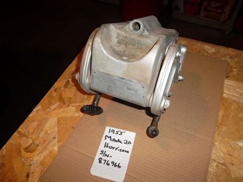 1955 mercury mark 25 outboard mid section transom clamp- look