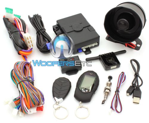 Soundstream tarantula ars.3 car 2-way security alarm 1 mile remote engine start