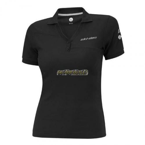 Ski-doo ladies  polo - black