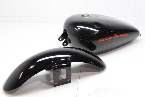 Harley davidson sportster gas tank &amp; front fender (s0682)