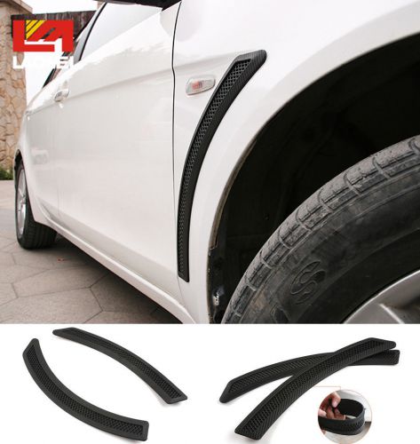 Front fender scoop side vent cover for mitsubishi lancer ex/evo 10 x style