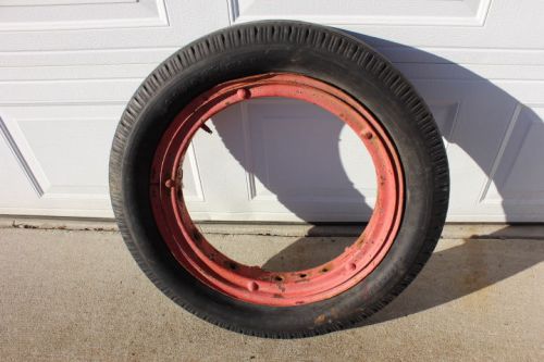 20 inch spoke wheel and tire vintage good year old ford dodge chevy tractor ?