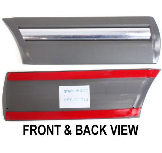 New fender molding passenger right side front primered rh hand fo1293108