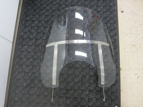 Harley-davidson detachable windshield 20" high for road king models
